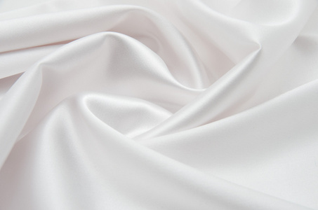 紅色的綢緞或絲帶面料作為背景