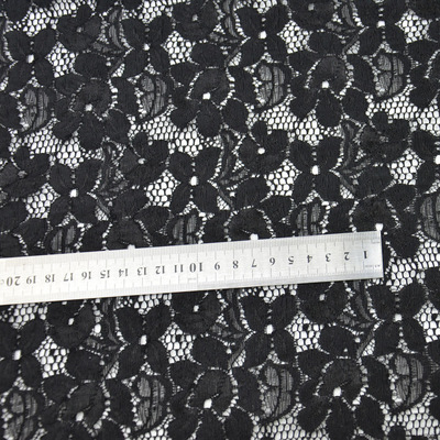 【大量現(xiàn)貨全錦提花蕾絲紡織面料低價批發(fā)供應(yīng) 彈力蕾絲布料】價格,廠家,圖片,花邊類,廣州美靚絲紡織品-